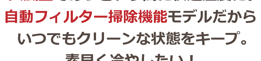 三菱重工 ビーバーエアコン 8畳用 SRK2521Rの主な機能