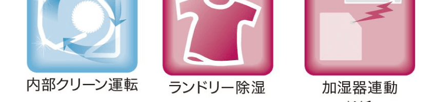 三菱重工 ビーバーエアコン RYシリーズの豊富な機能一覧